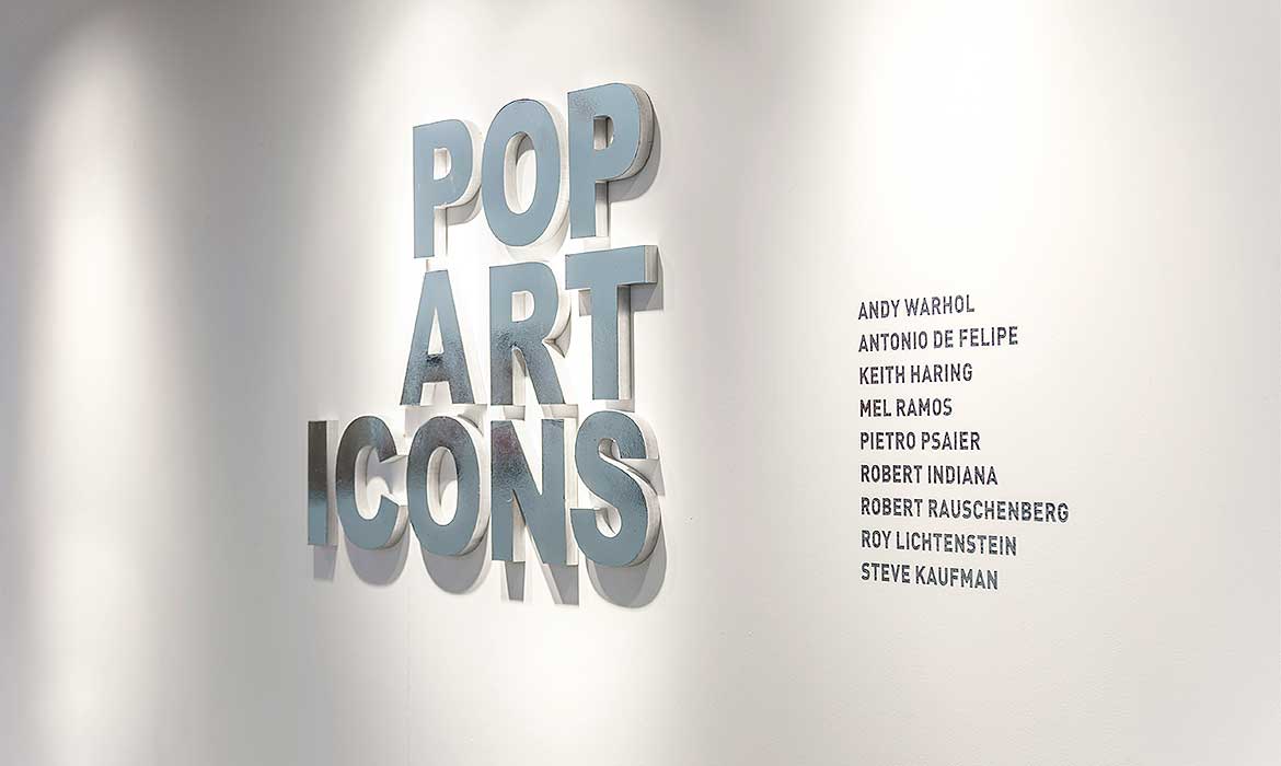 Pop art icons